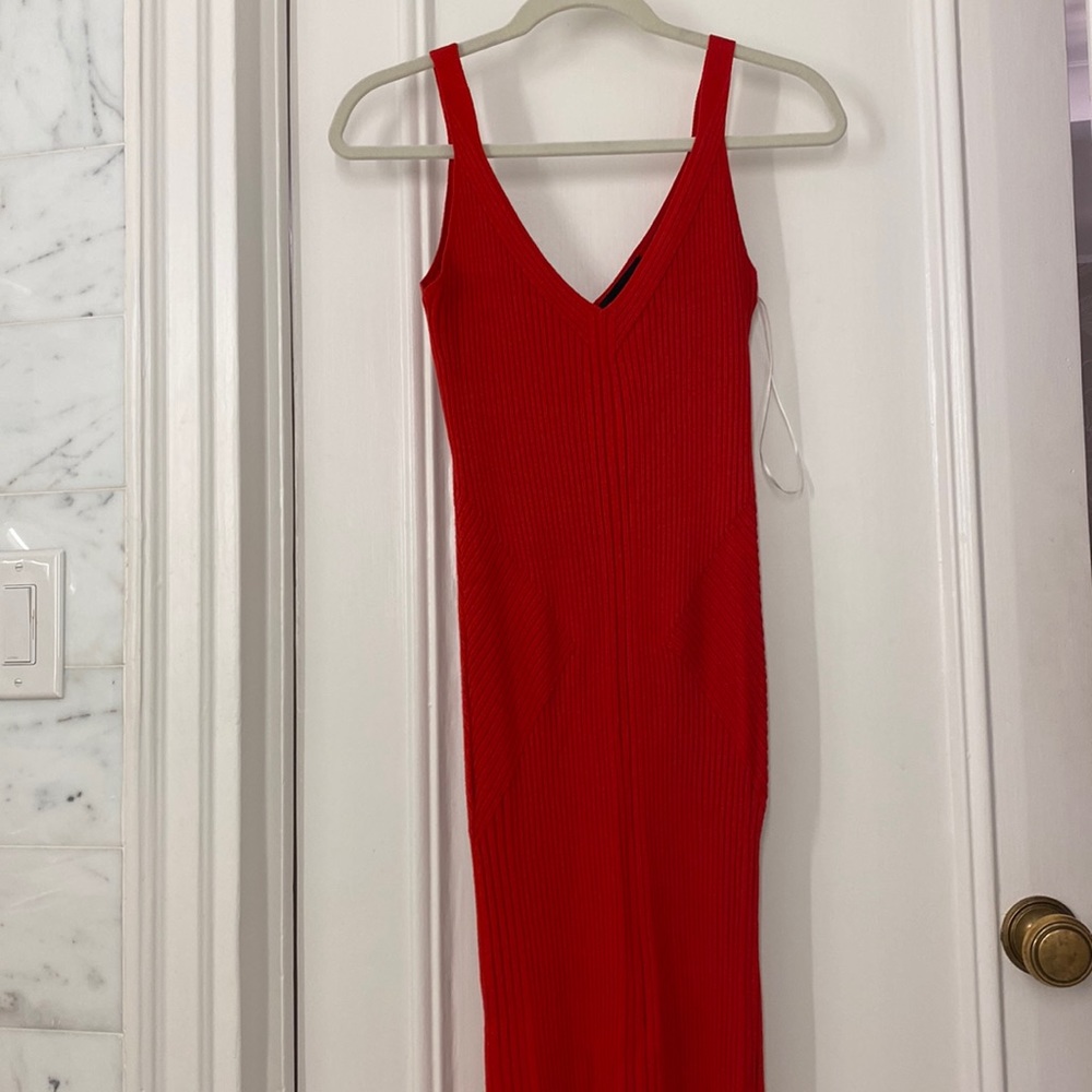 En saison red maxi dress, perfect condition